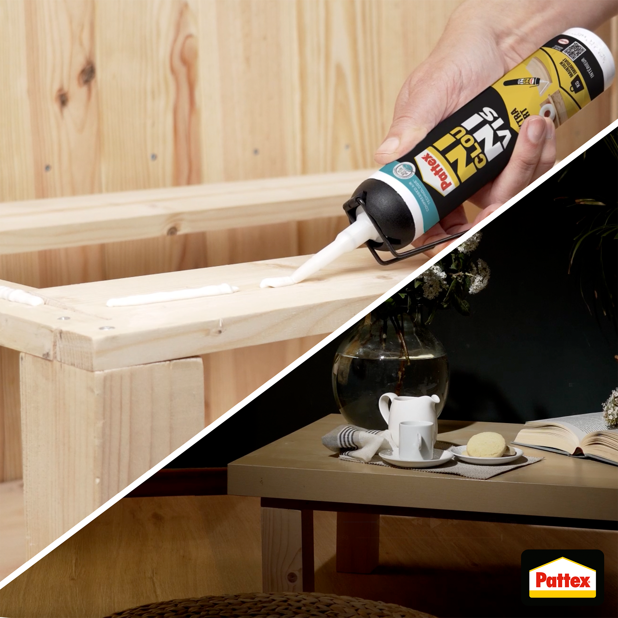 Colle de fixation pâte acrylique Ncnv extra fort msp PATTEX, 266 g blanc - 4