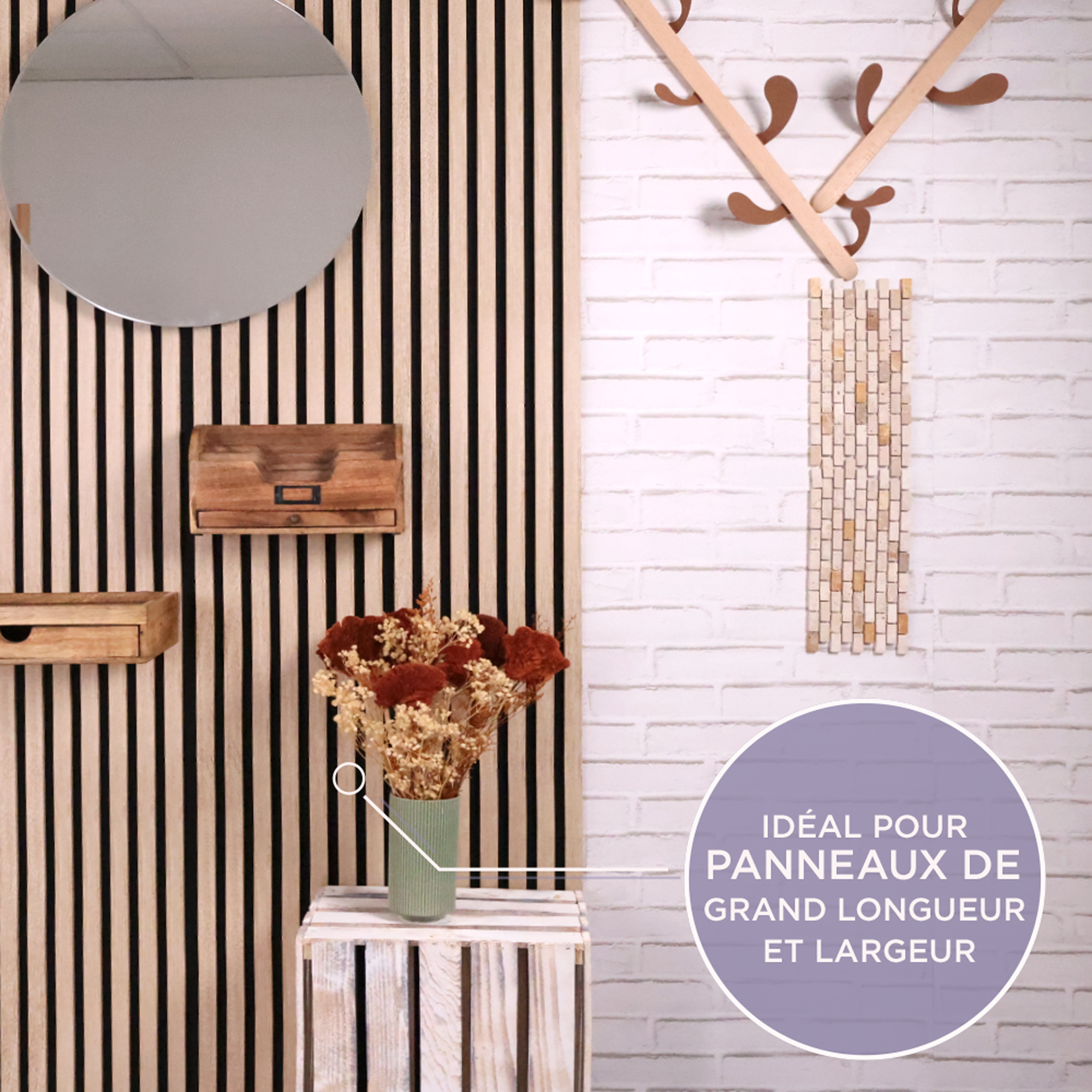Colle de fixation panneaux décoratifs PATTEX 470 gr - 6