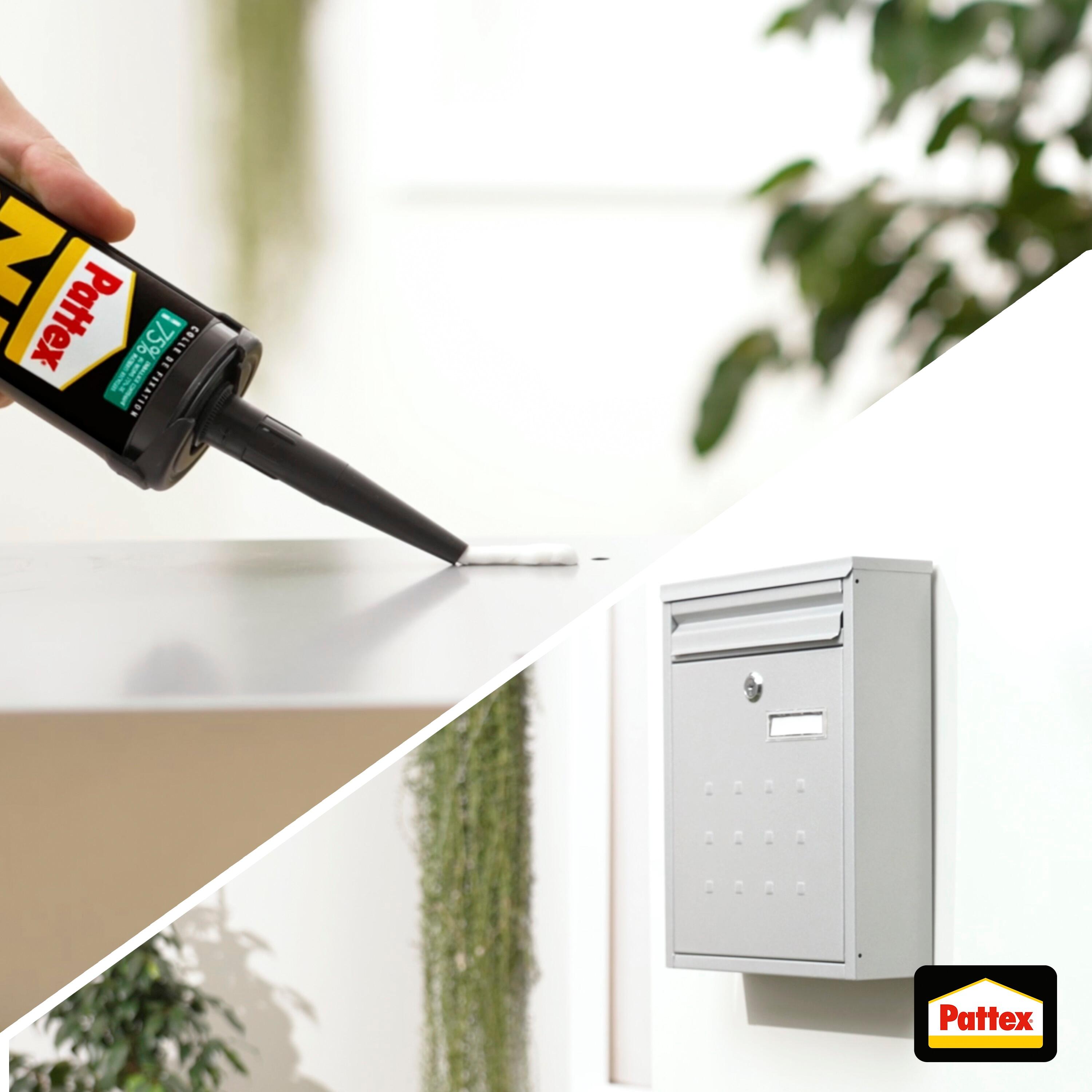 Colle de fixation pâte MS polymère Ncnv résiste à l'eau PATTEX, 450 g blanc - 3