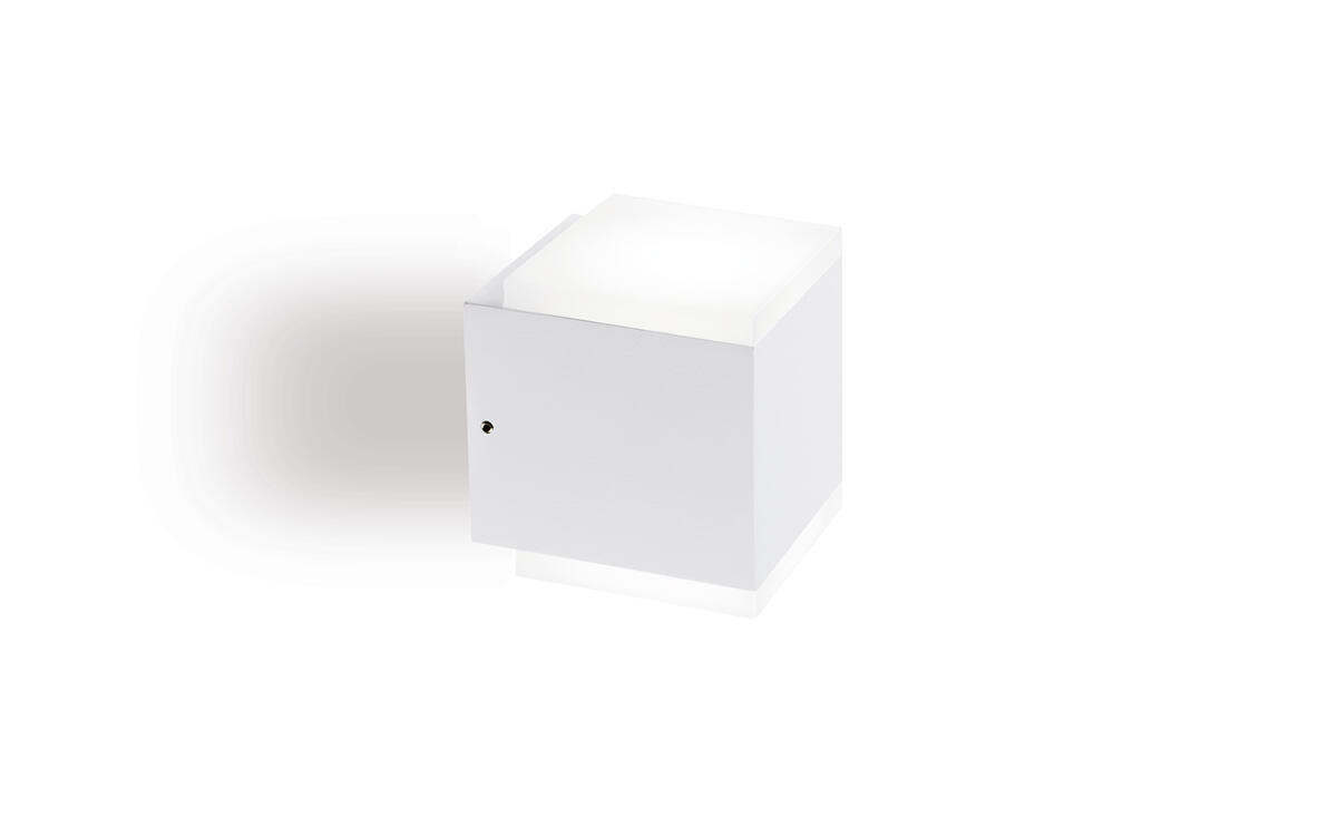 Applique LED moderno da esterno Tango bianco IP54, luce bianco naturale 1180 lumen, SOVIL - 2