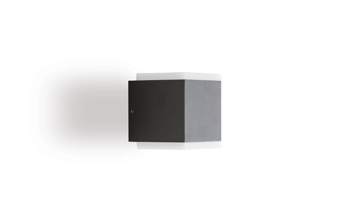 Applique LED moderno da esterno Tango grigio IP54, luce bianco naturale 1180 lumen, SOVIL - 3
