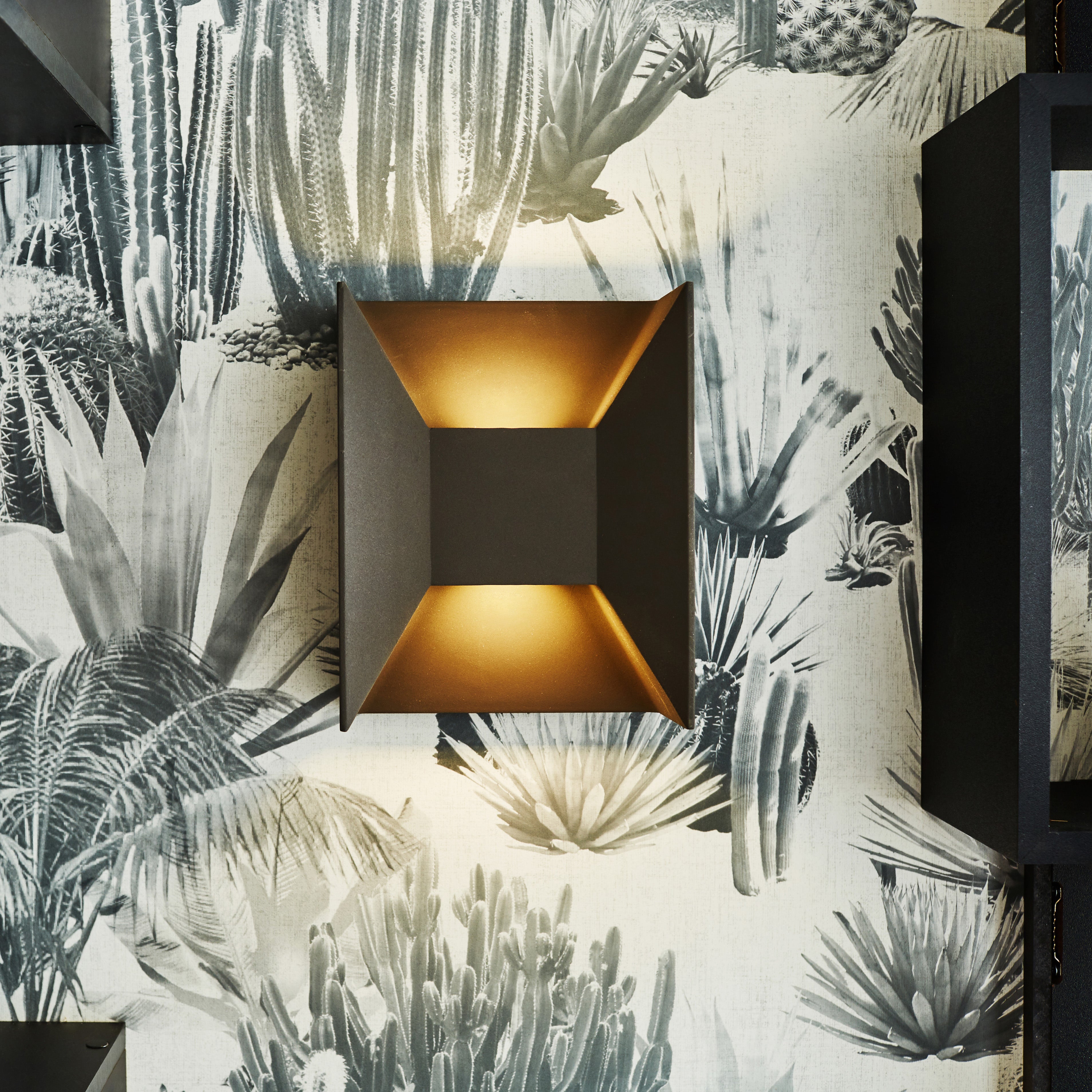 Applique LED da esterno Morino doppia luce grigio IP44, luce bianco caldo 460 lumen, EGLO - 4