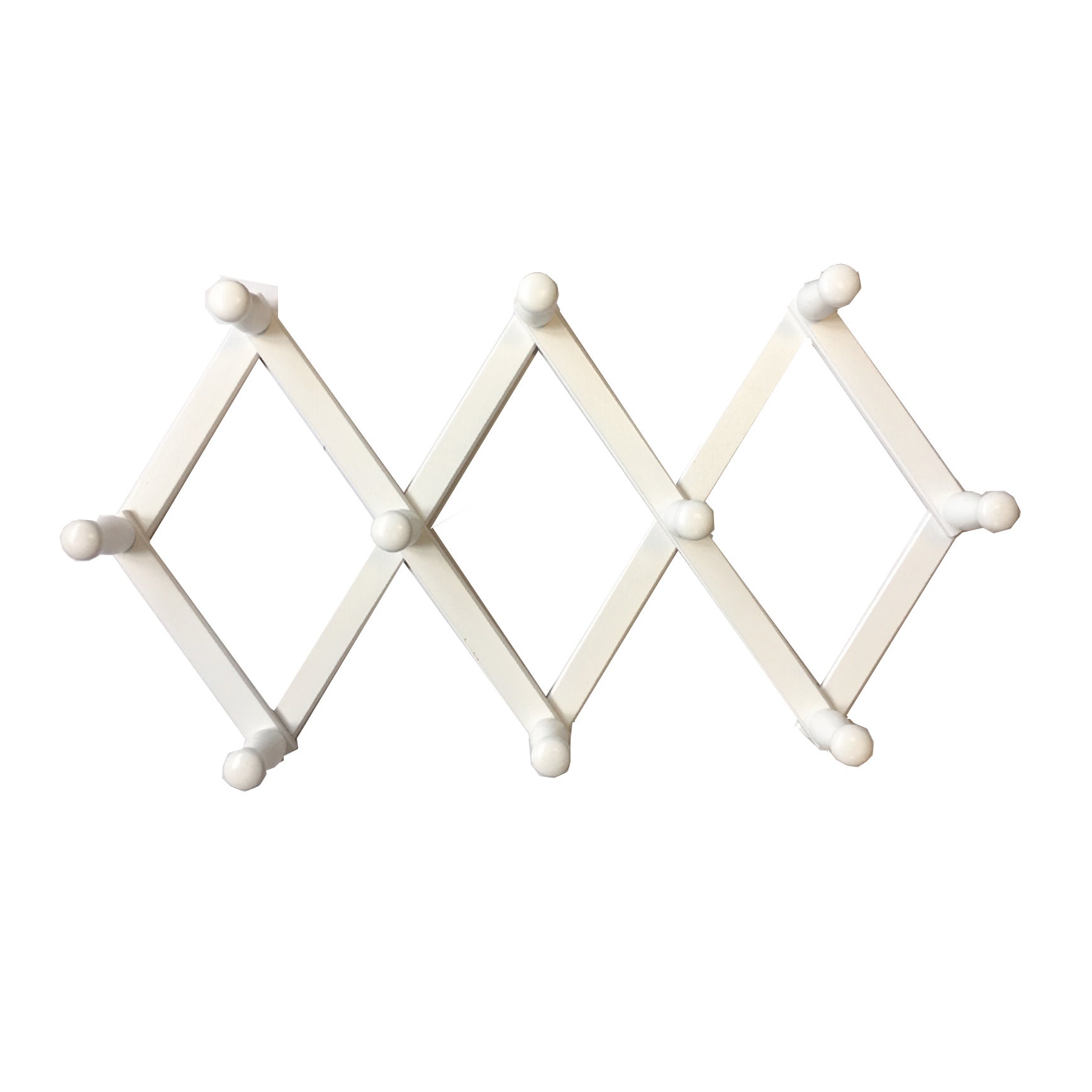 Xindojuz 8 Picchetti In Legno Massiccio Da Avvitare, 8 Cm - Ganci Da Parete In Faggio E Acciaio, Non Finiti, Da Personalizzare, Per Cappotti, Asciugamani, Chiavi, Borse