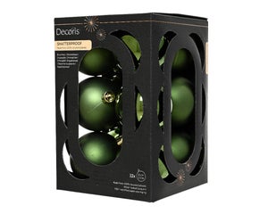 4 Ornamenti Natalizi In Miniatura Per Casa Delle Bambole Scala 1:12 - Verde E Bianco