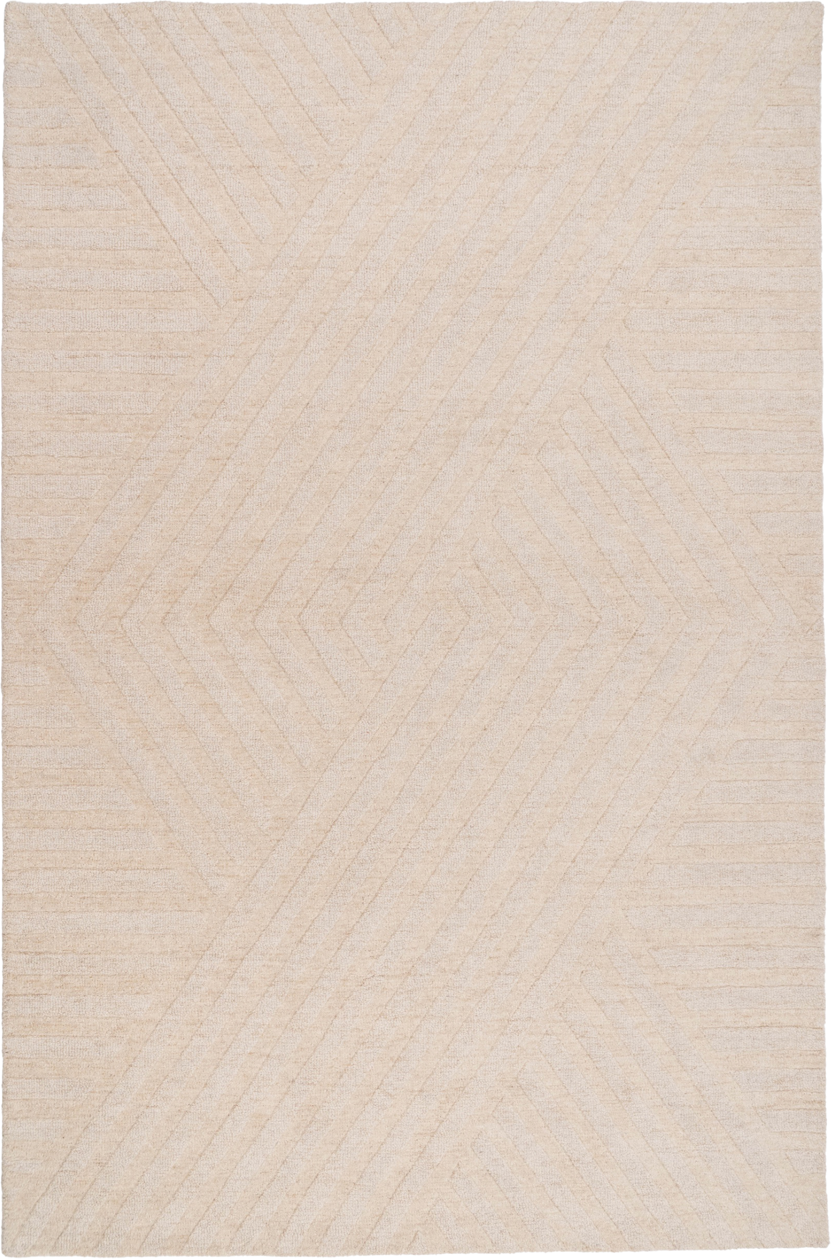 Dywan wełniany Lape Wool Plecionka ivory 200 x 300 cm