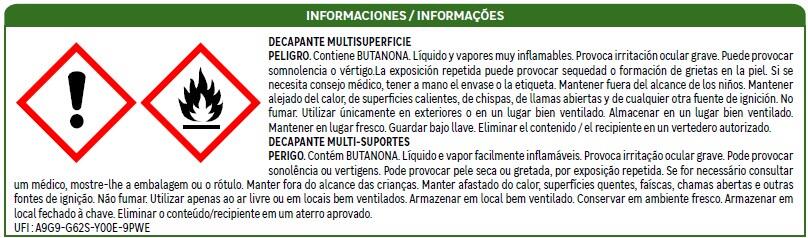 Decapante universal sintético Axton 250ml - 5