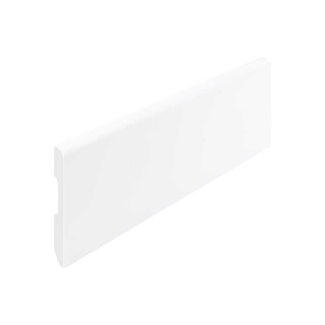 RODAPIE POLIESTIRENO LACADO BLANCO 2200 X 80 X 14 MM