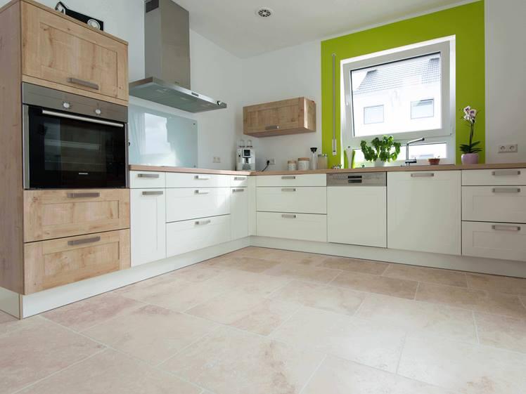 Carrelage sol intérieur effet Travertin light l.40.6 x L.61 cm - 3