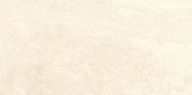 Carrelage sol intérieur effet travertin ivoire Travertino l.60 x L.60 cm