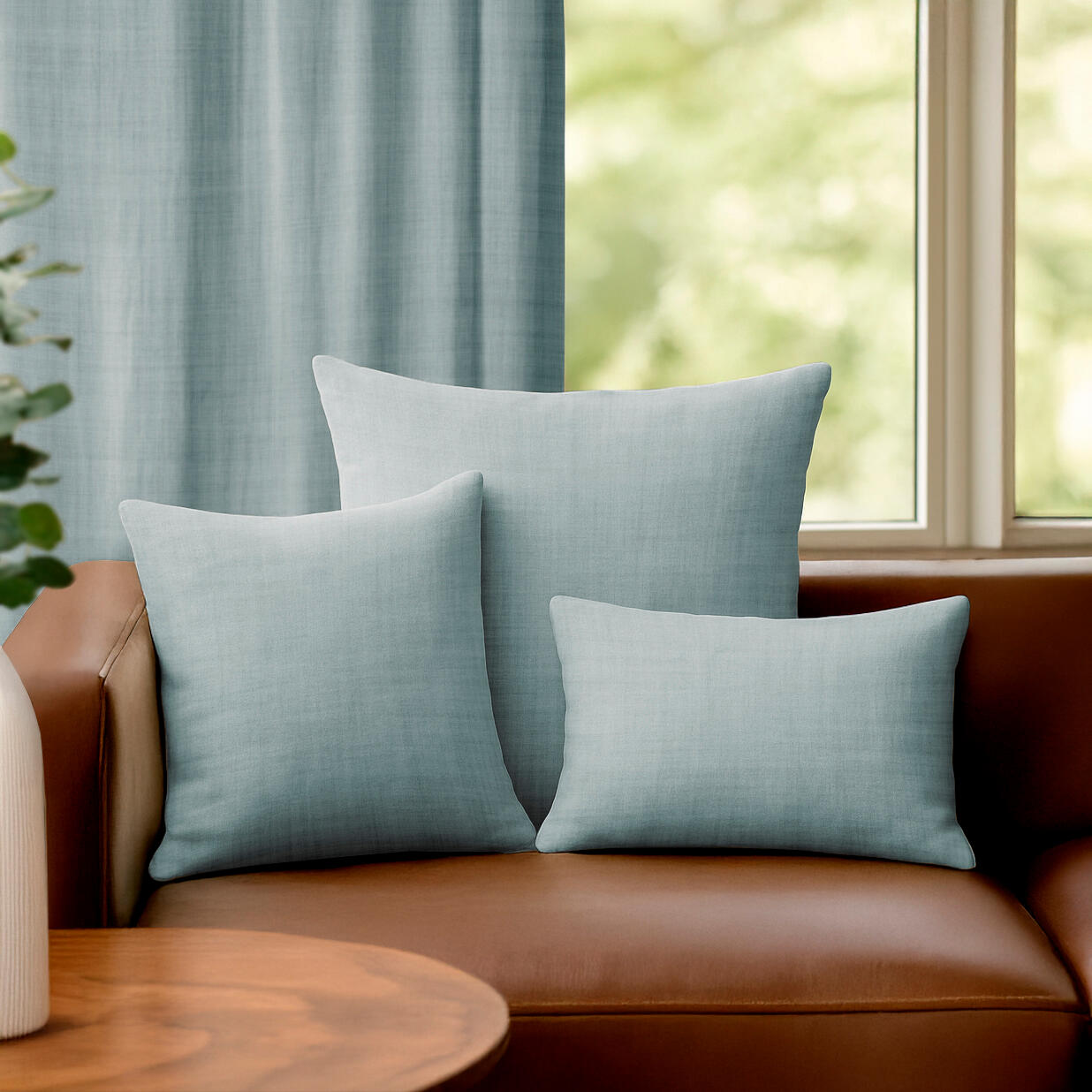 Fronha Almofada Danae Celadon 45X45cm Inspire - 3