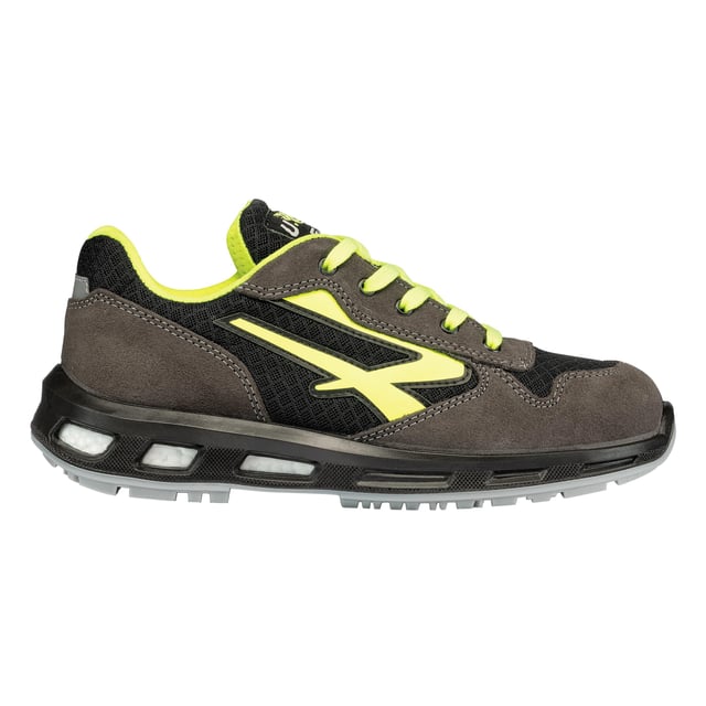 Scarpe antinfortunistiche basse unisex U-POWER Yellow S1P n° 45 grigio e giallo