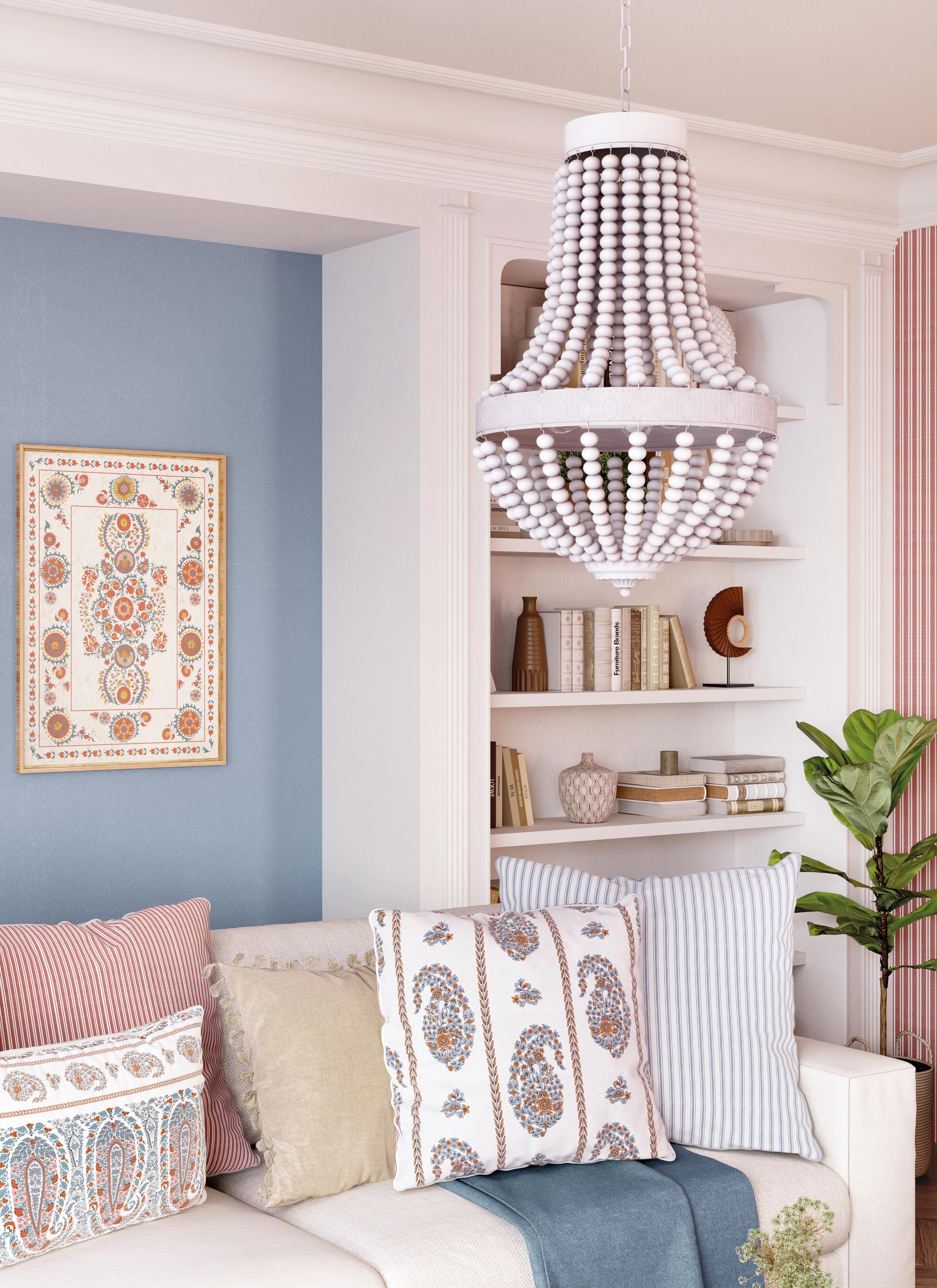 Almofada decorativa INSPIRE NEILIO 45X45CM NATURAL - 2