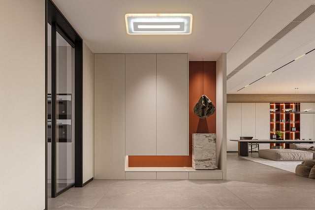 Aplique de pared LED SYROS CRISTAL RECORD blanco de aluminio color luz cambiante CCT 3000-4000-6000K intensidad regulable IP20 3040 lm