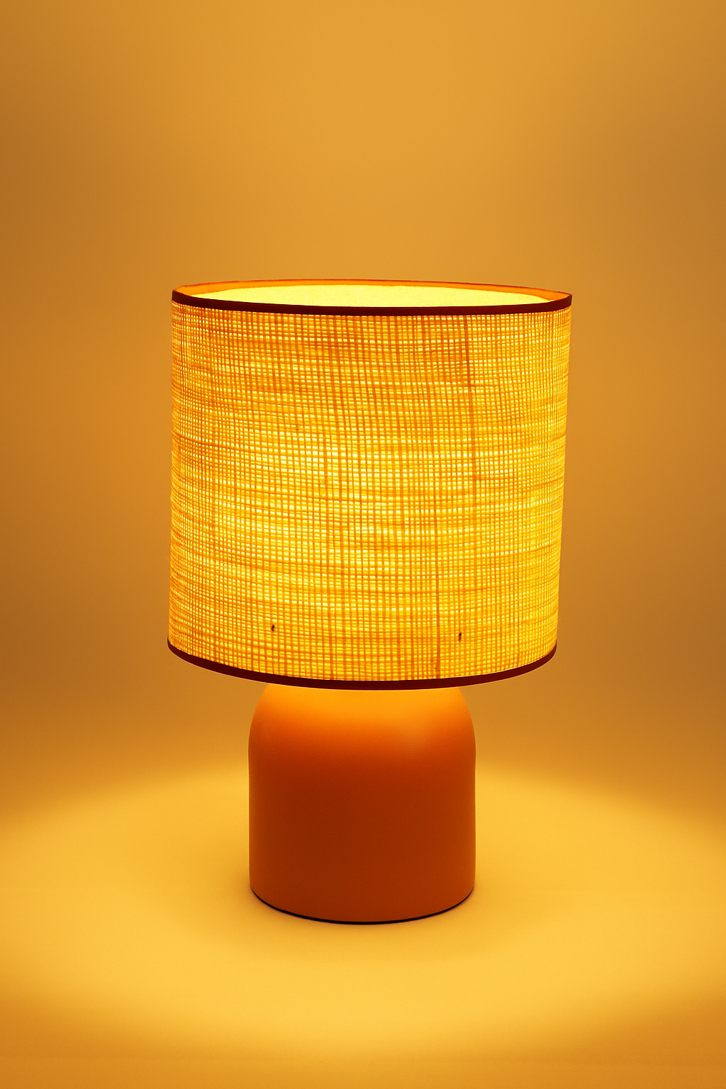 Lampe Oeko, céramique, terracotta, H.23 cm, E14 - 3