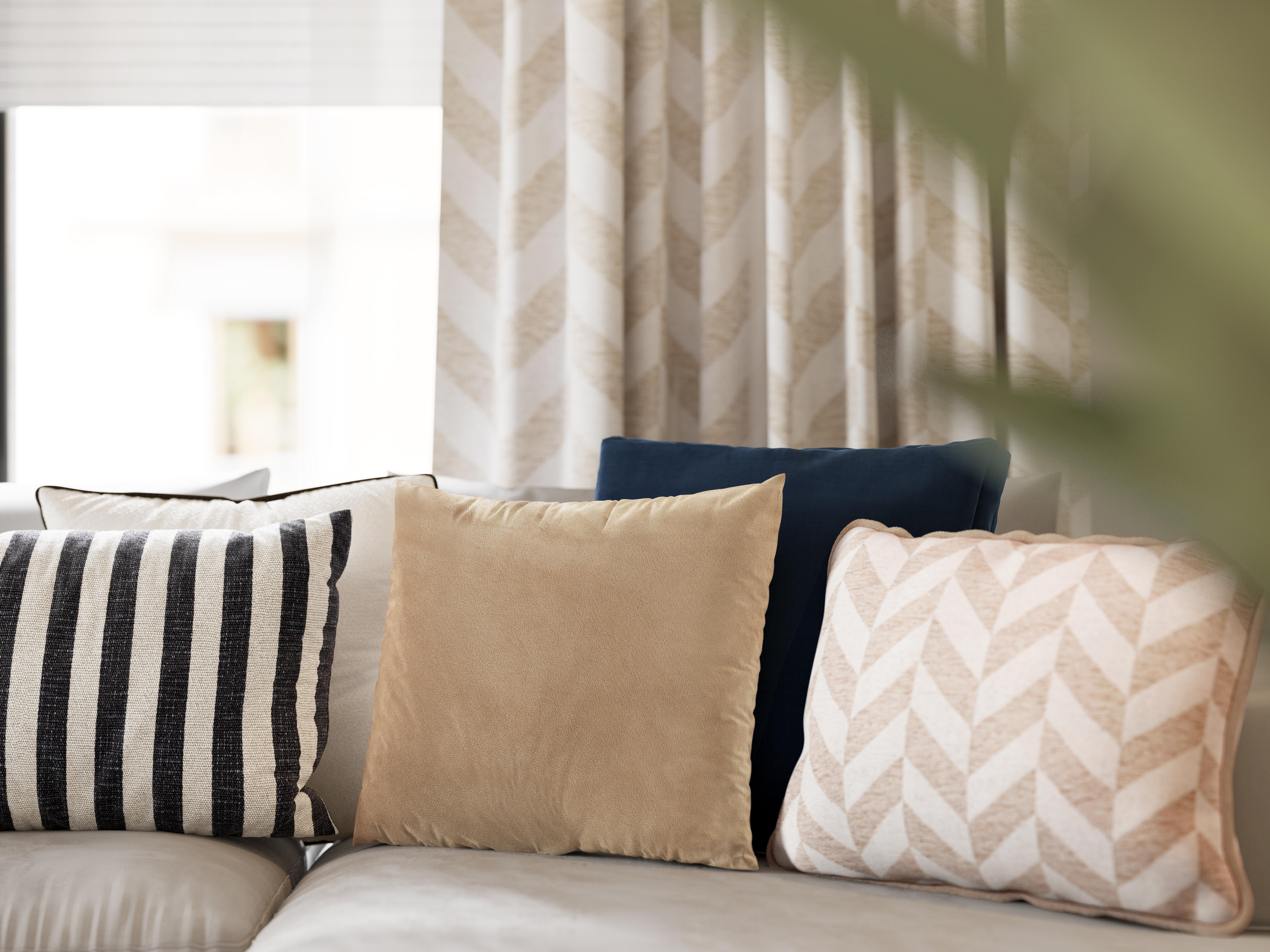 Almofada Magnus 40x60cm bege Inspire - 3