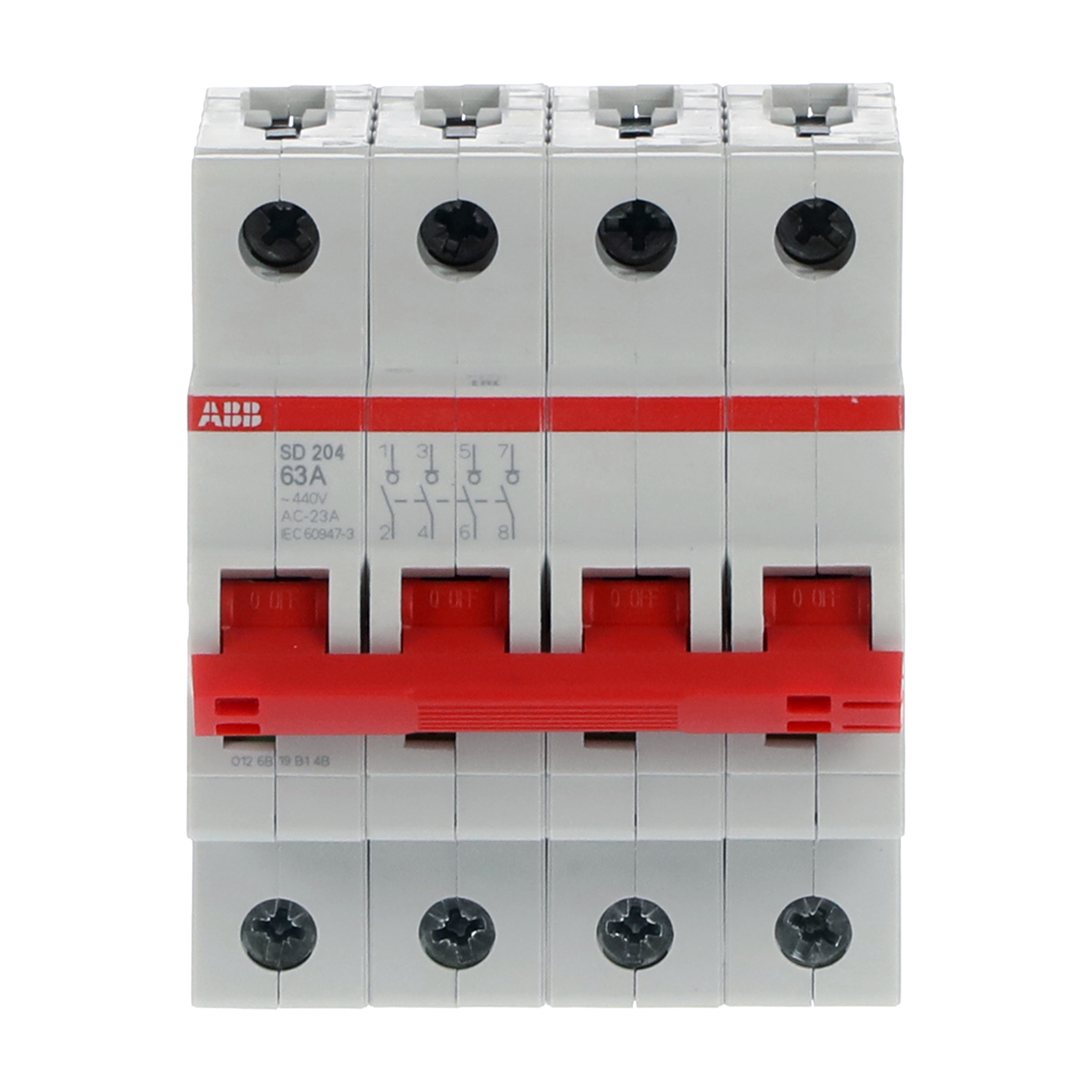 Interrupteur Sectionneur Modulaire 4P - 63A - ABB - 2