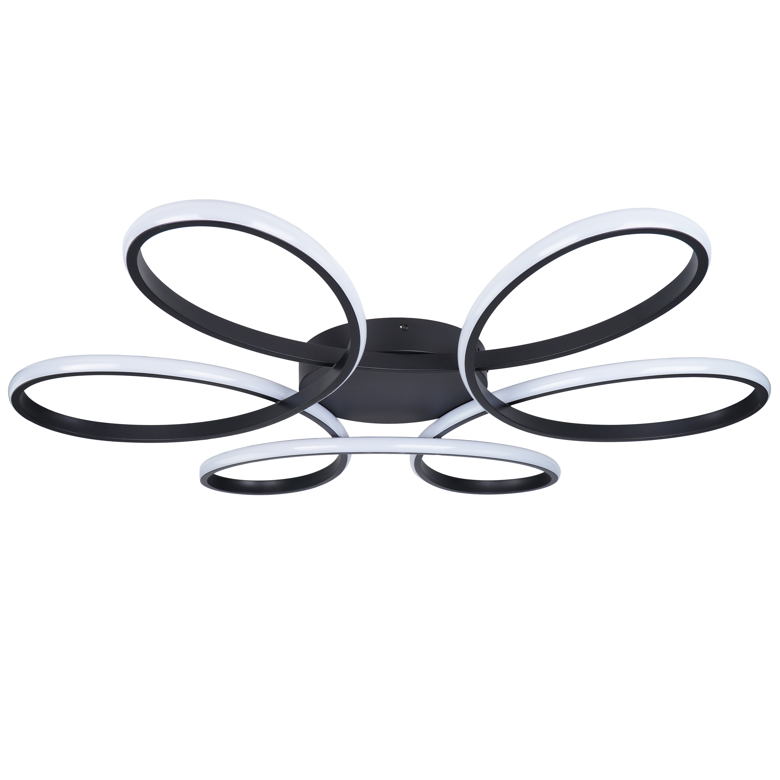 Lampa wisząca sufitowa Fiore XL LED 55W 4000K Czarna GOLDLUX - 7