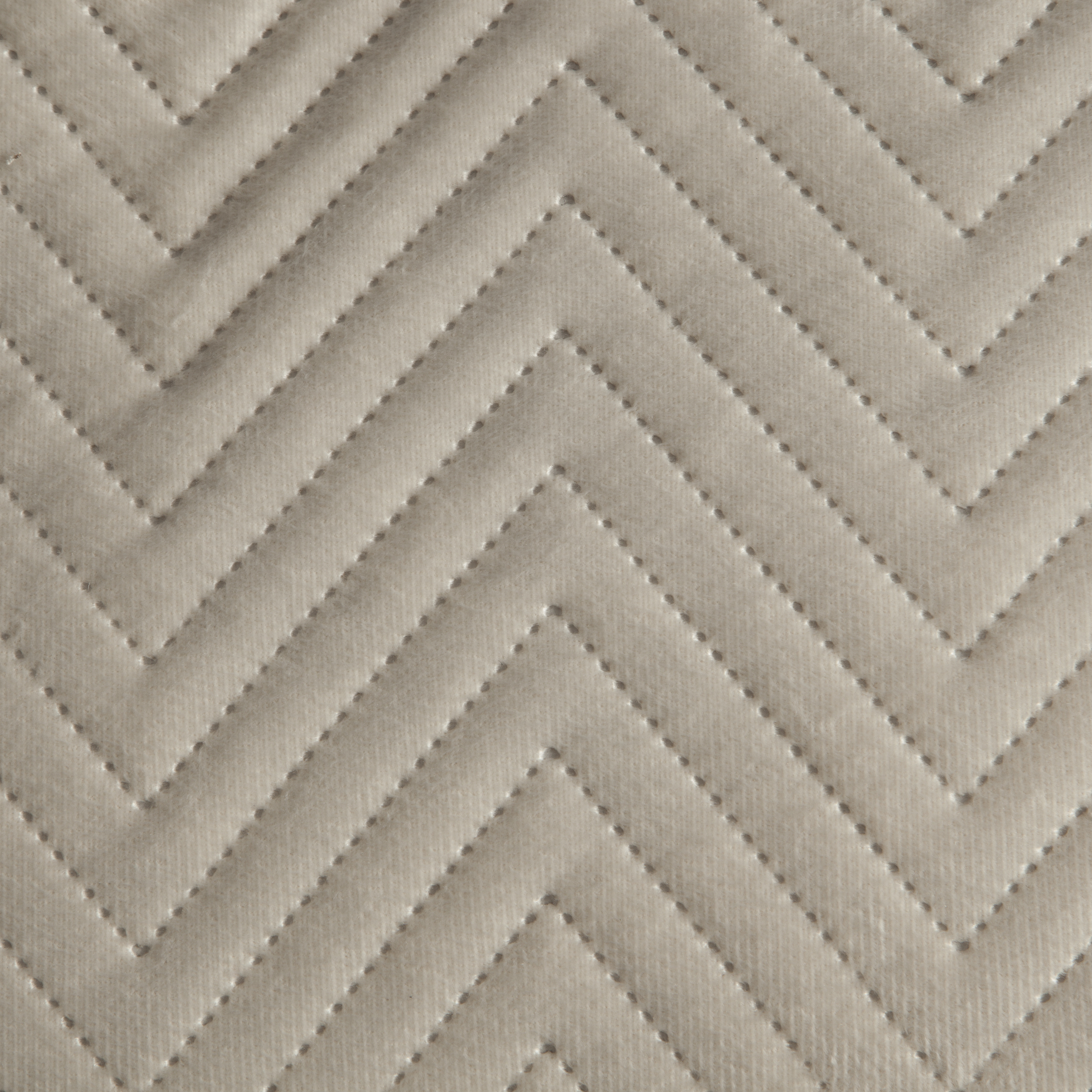 Narzuta welwetowa Luiz kremowa pikowana 200 x 220 cm - 3