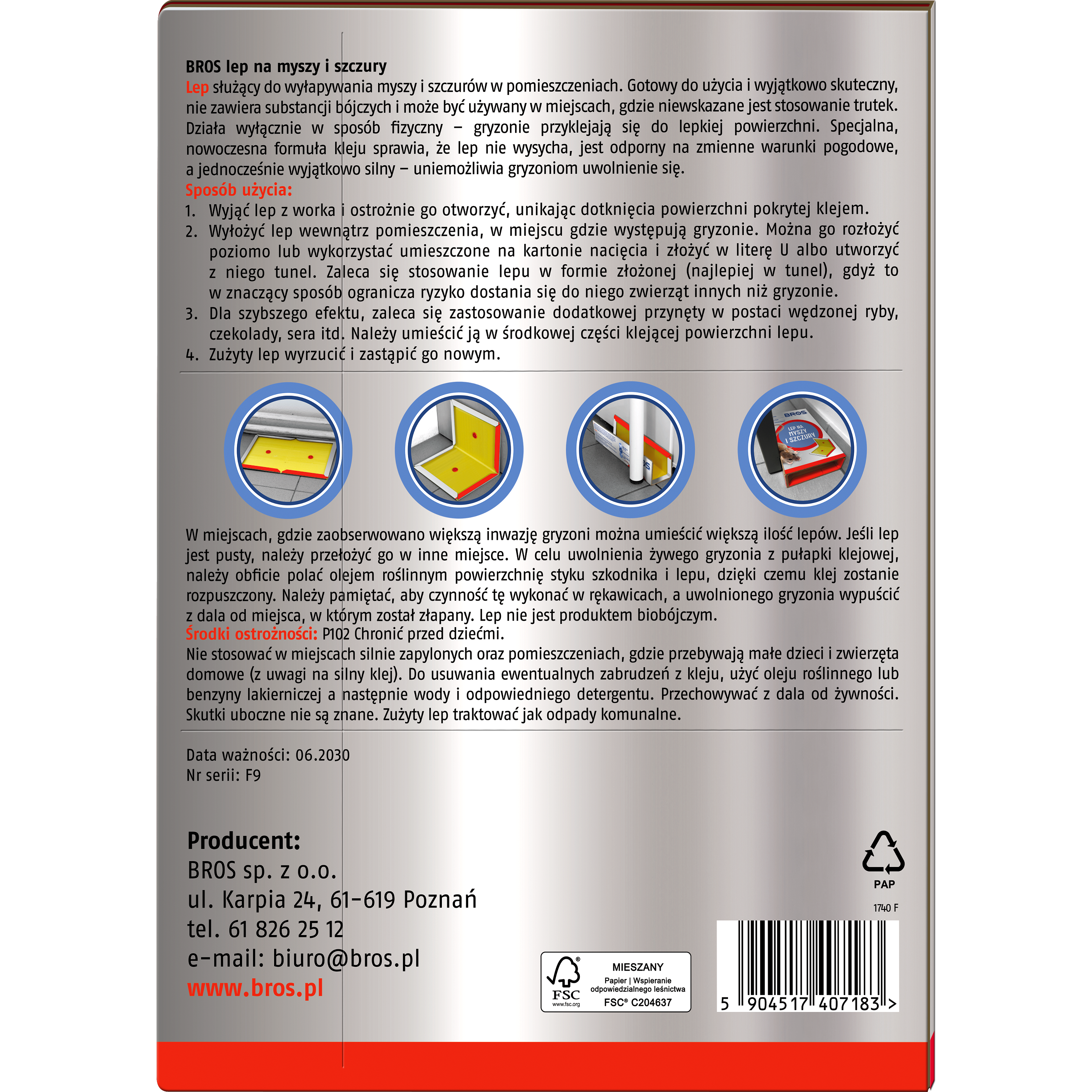 Lep na myszy i szczury Bros - 2