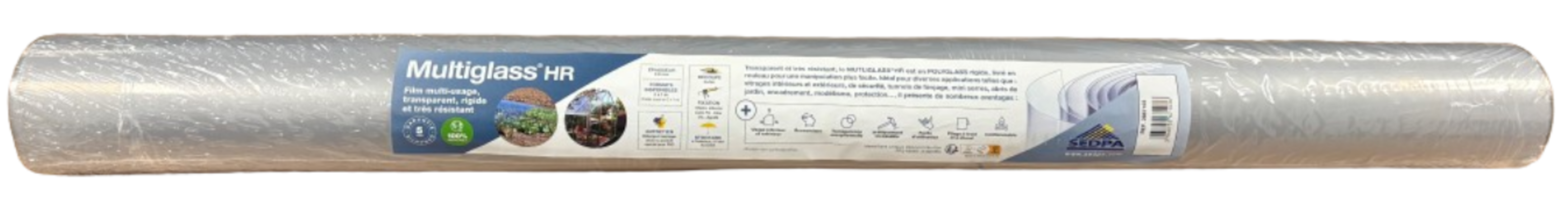Rollo flex PVC Multiglass 2x1 m de 0,8 mm de grosor - 6