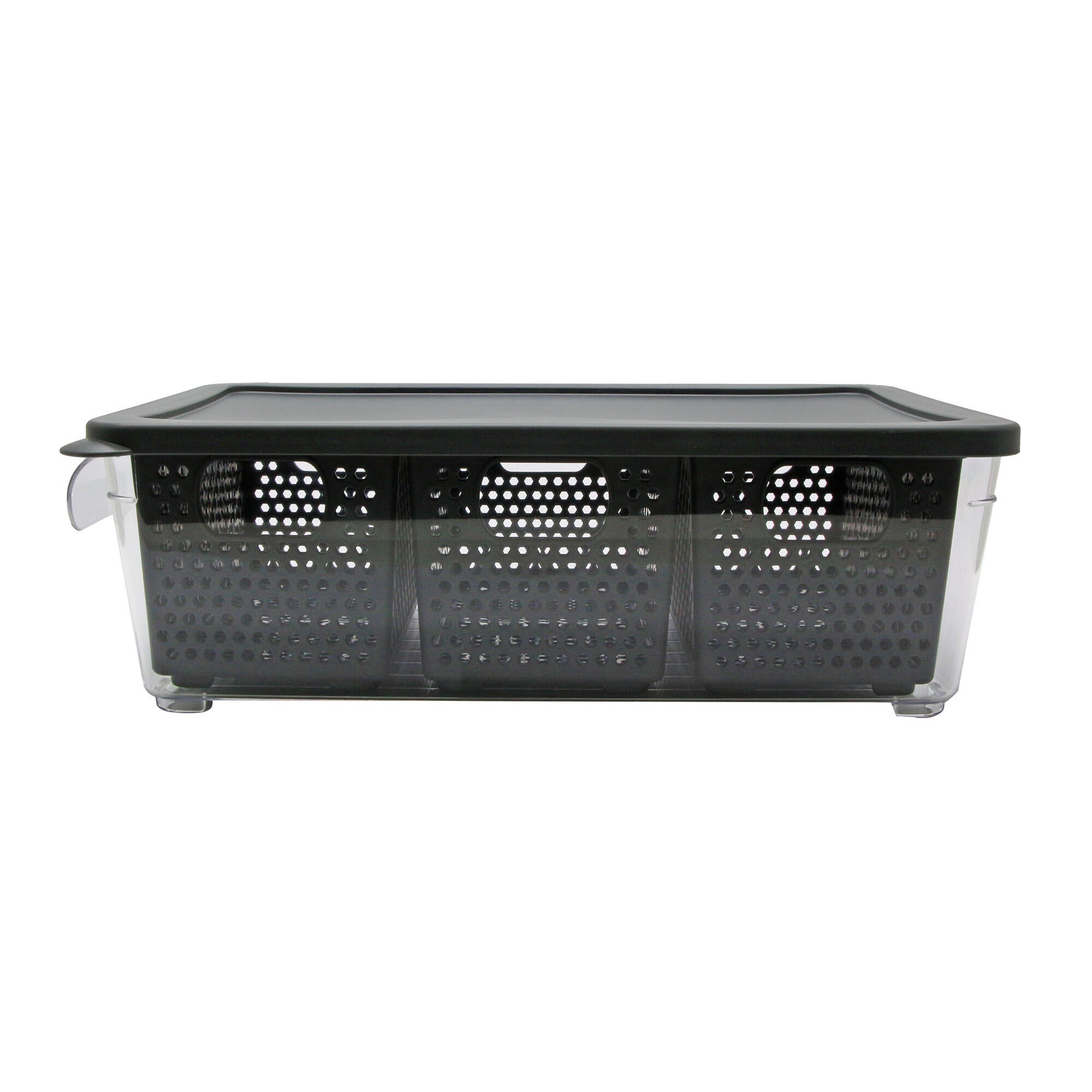 Recipiente de conservación de alimentos con tapa Delinia gris - 2