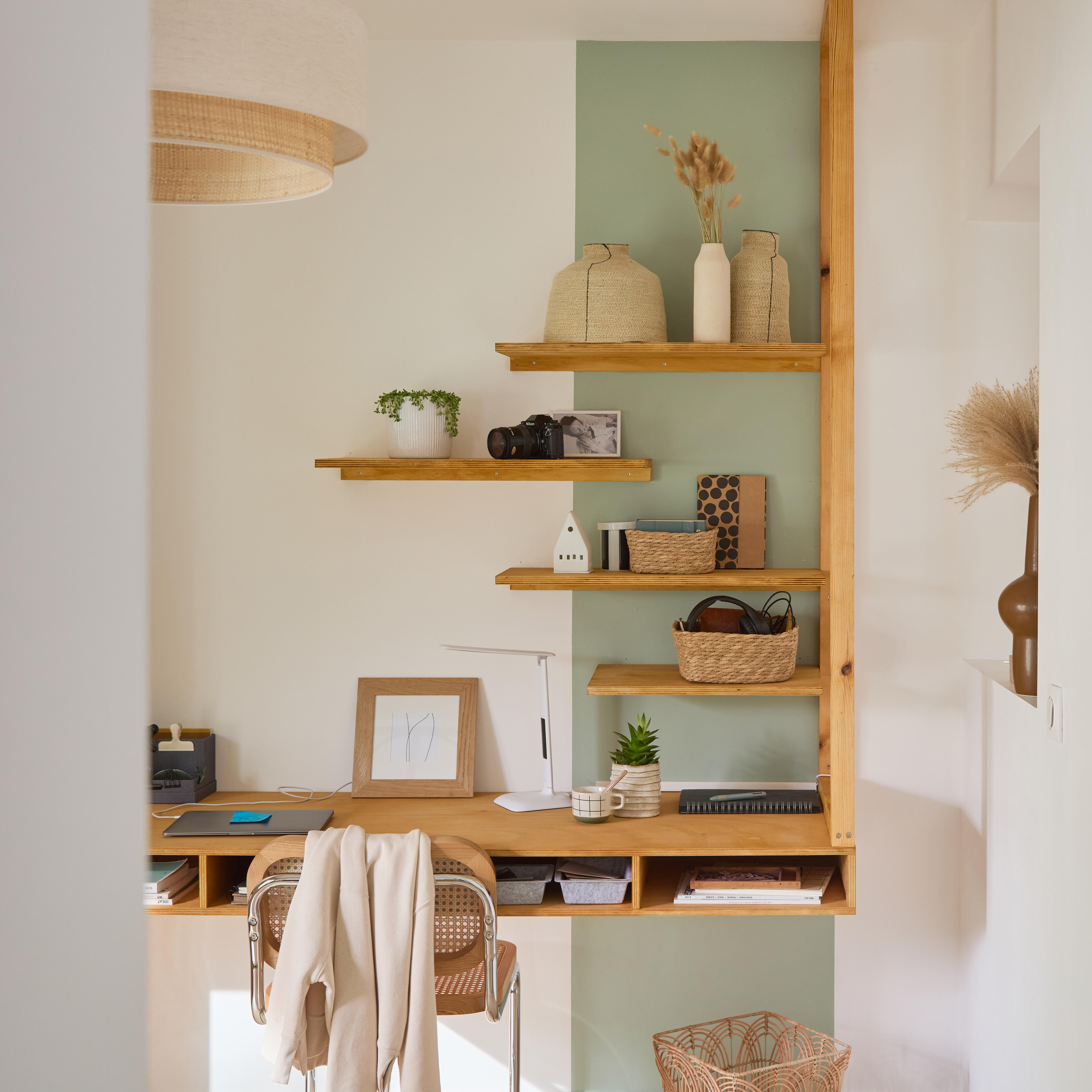 Peinture mur, boiserie, radiateur sage 5 mat LUXENS , 2.5L - 3