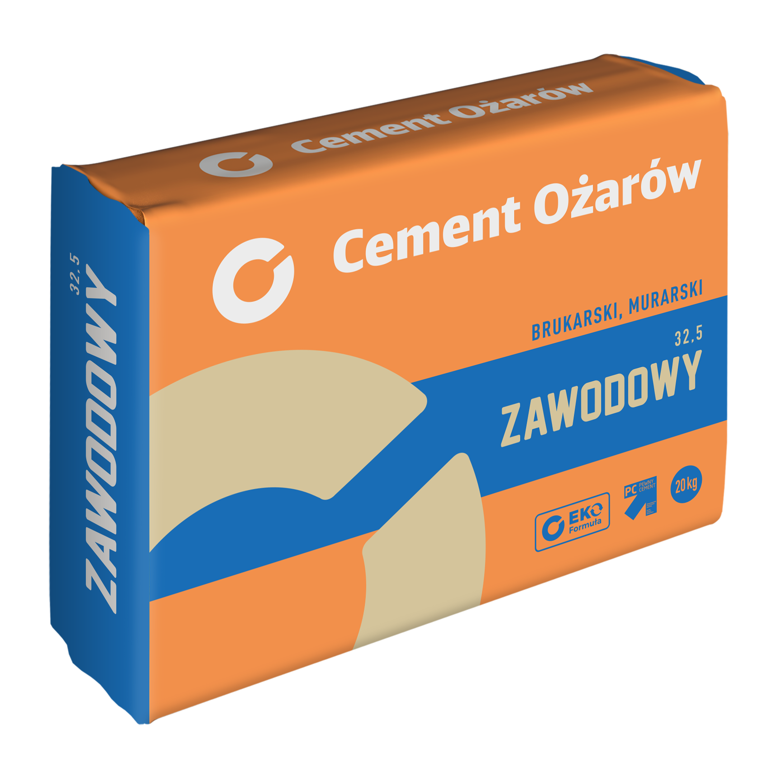Cement II/B-M (V-LL) ZAWODOWY 32,5 R OŻARÓW 20KG