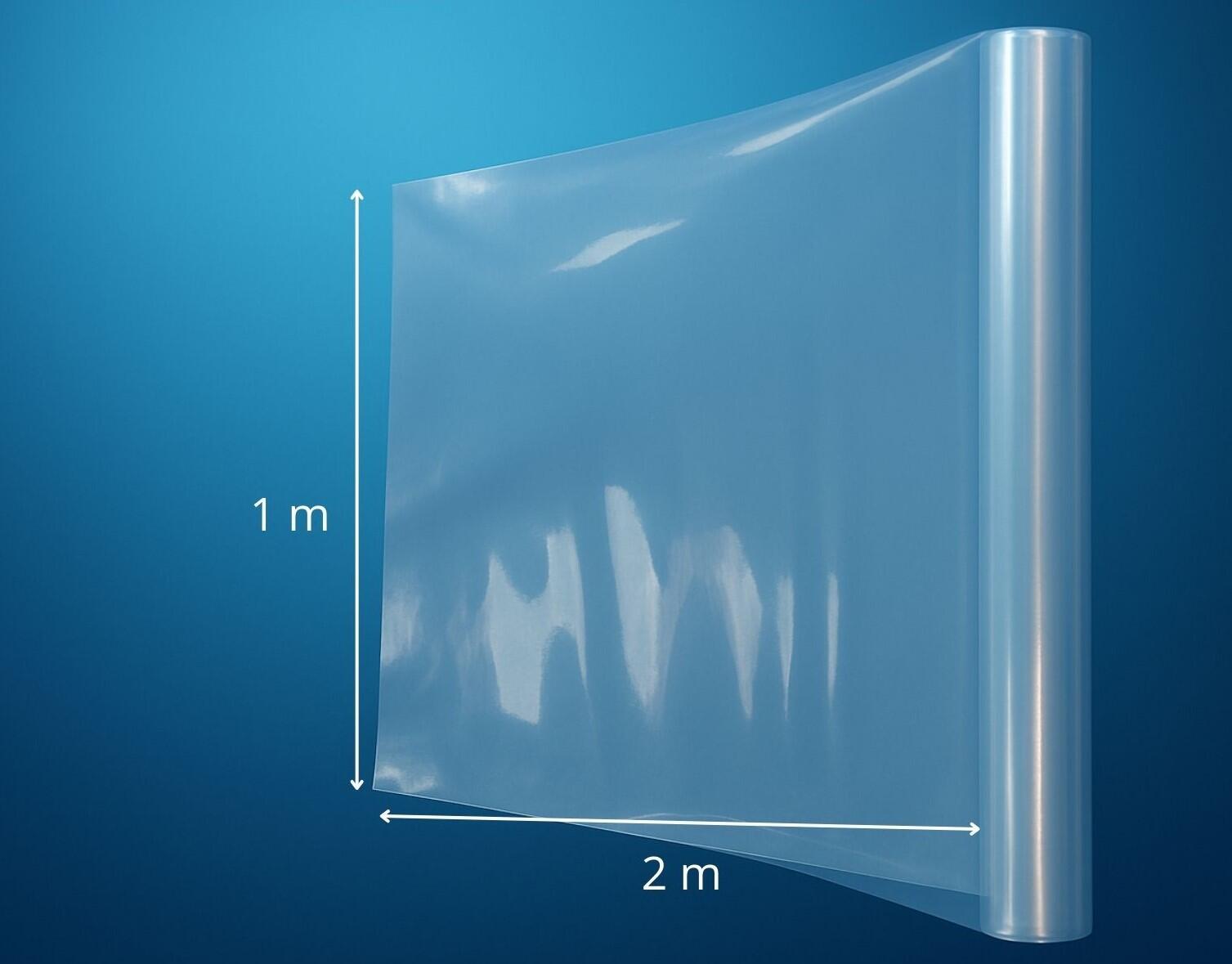 Rollo flex PVC Multiglass 2x1 m de 0,8 mm de grosor - 2