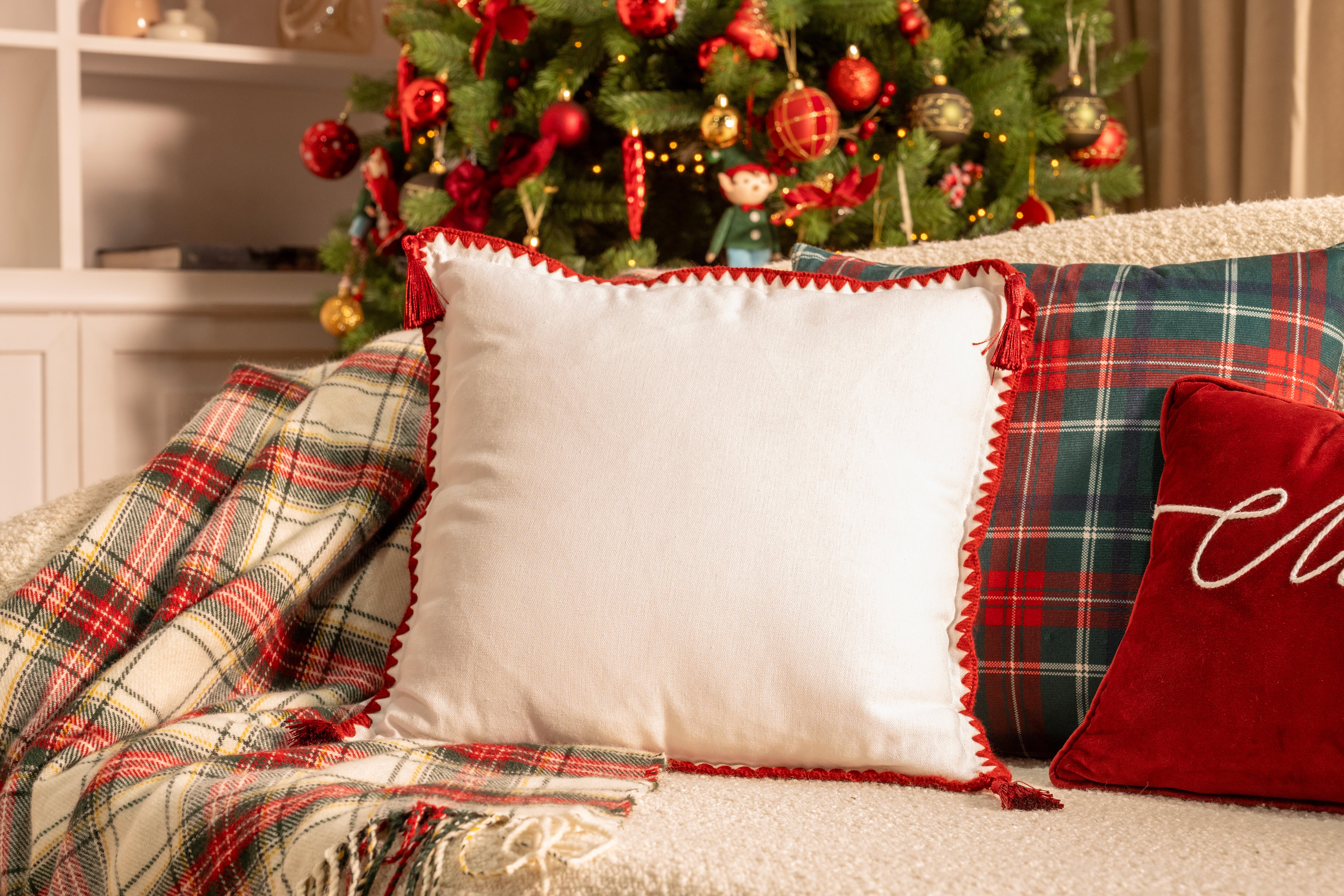 Almofada Snow 40x40cm branca - 16