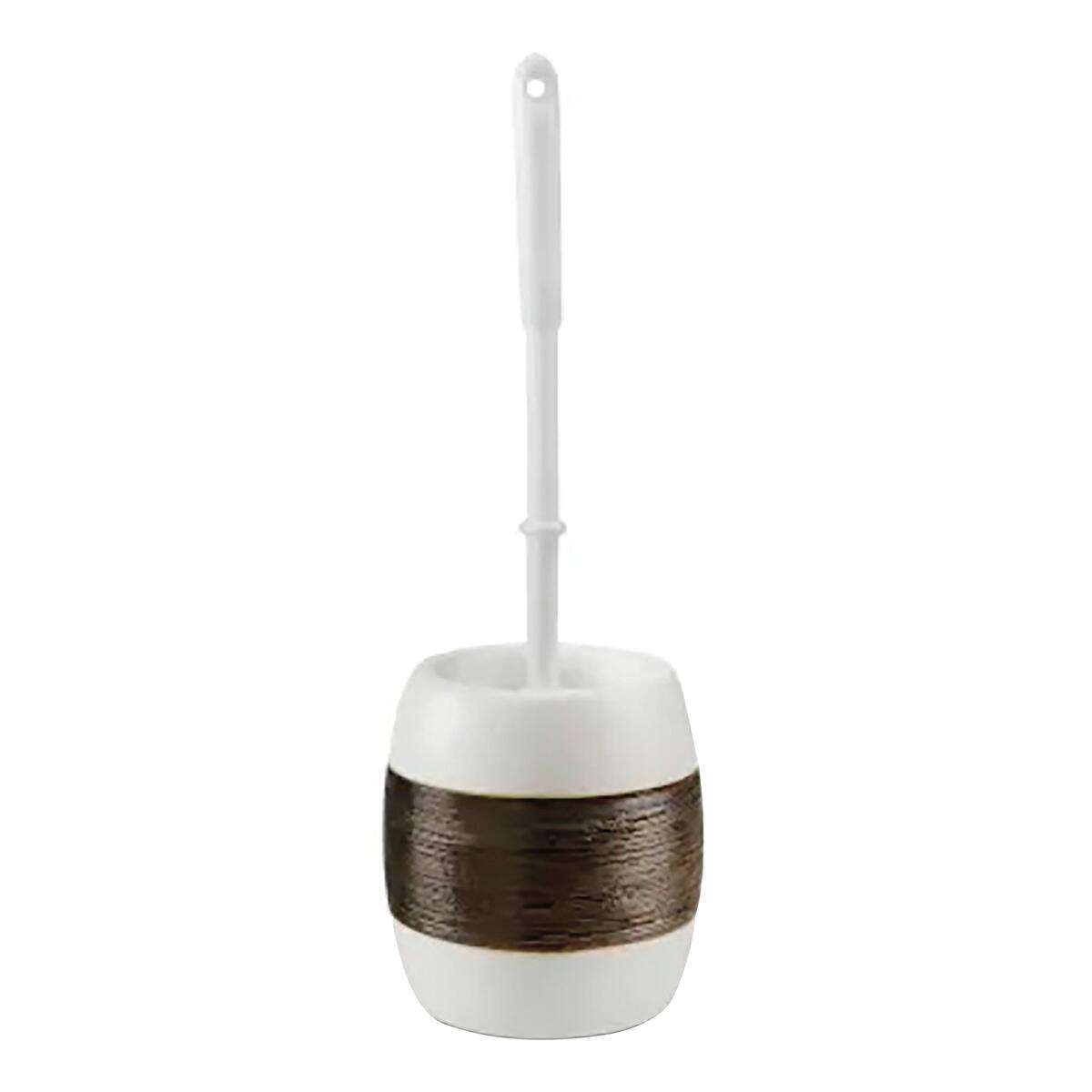 IDesign Matrix Scopino e Portascopino, Plastica, Bianco, 7.5x41.25x0.2 cm | Leroy Merlin