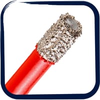 BROCA DIAMANTADA CORTE SECO 10MM - 3