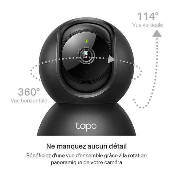 Caméra de surveillance motorisé secteur wifi TP-LINK Tapo c211