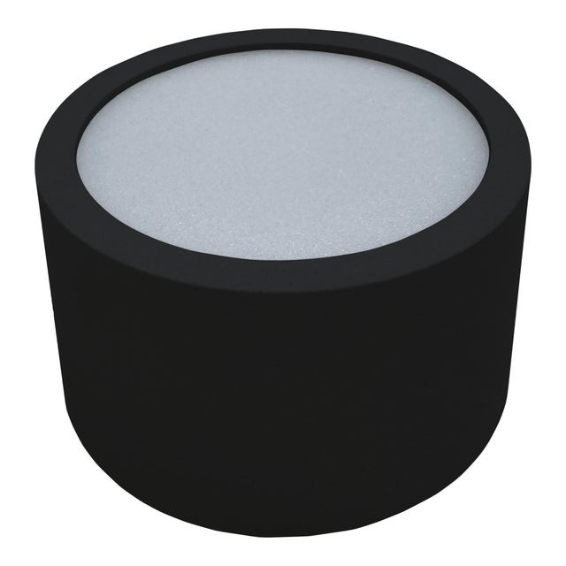 FOCO LED DE SUPERFICIE BAJO CIRCULAR FIJO 7W CCT NEGRO