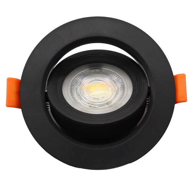 FOCO LED EMPOTRABLE 7W CIRCULAR BASCULANTE CCT
