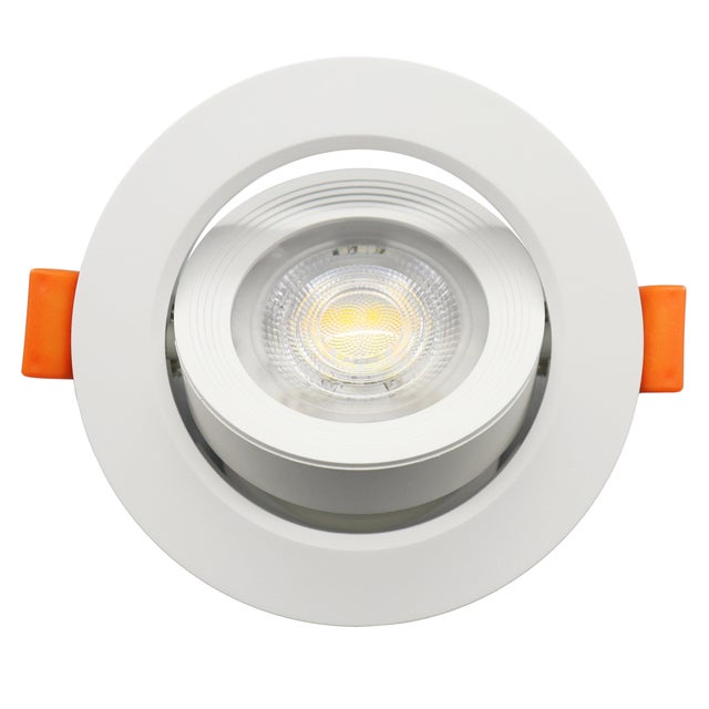 FOCO LED EMPOTRABLE 7W CIRCULAR BASCULANTE CCT