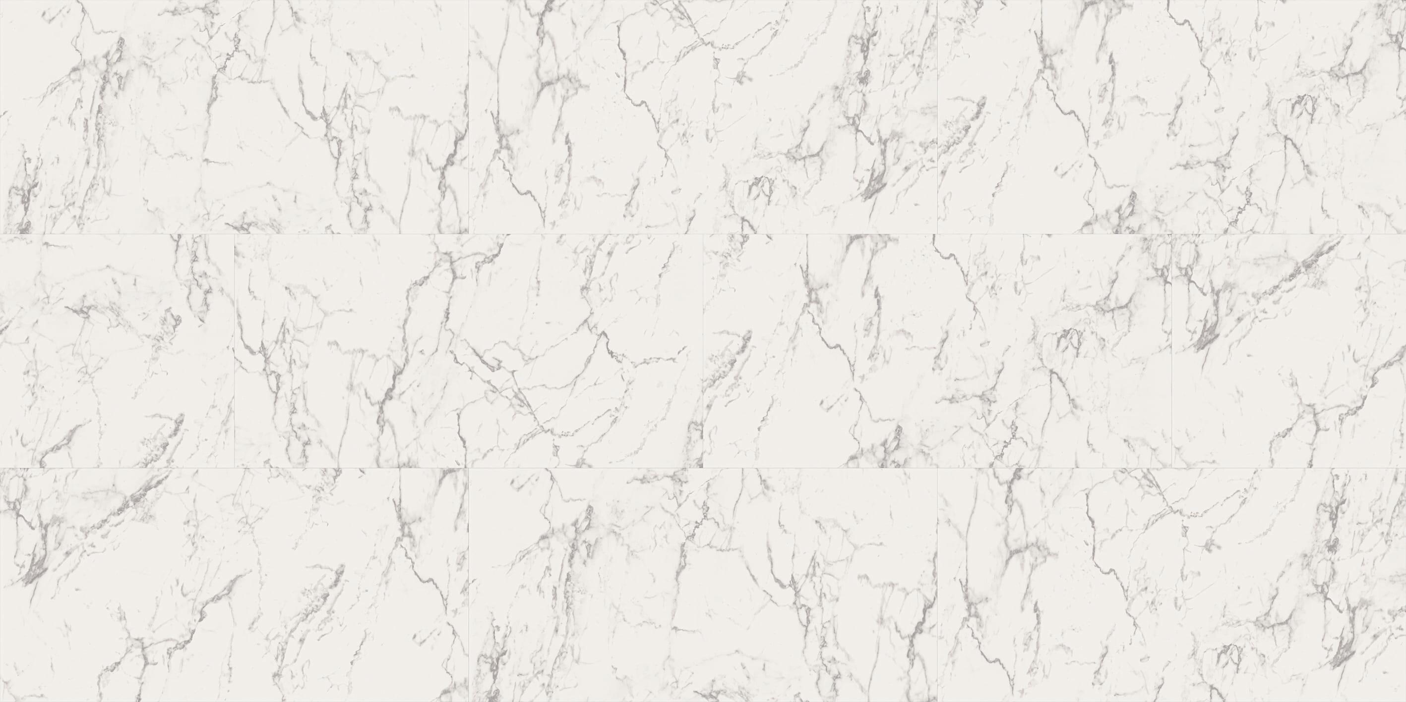 Pavimento SPC da incollare passaggio intenso Marmo carrara Sp 4 mm 1.92 m² - 3
