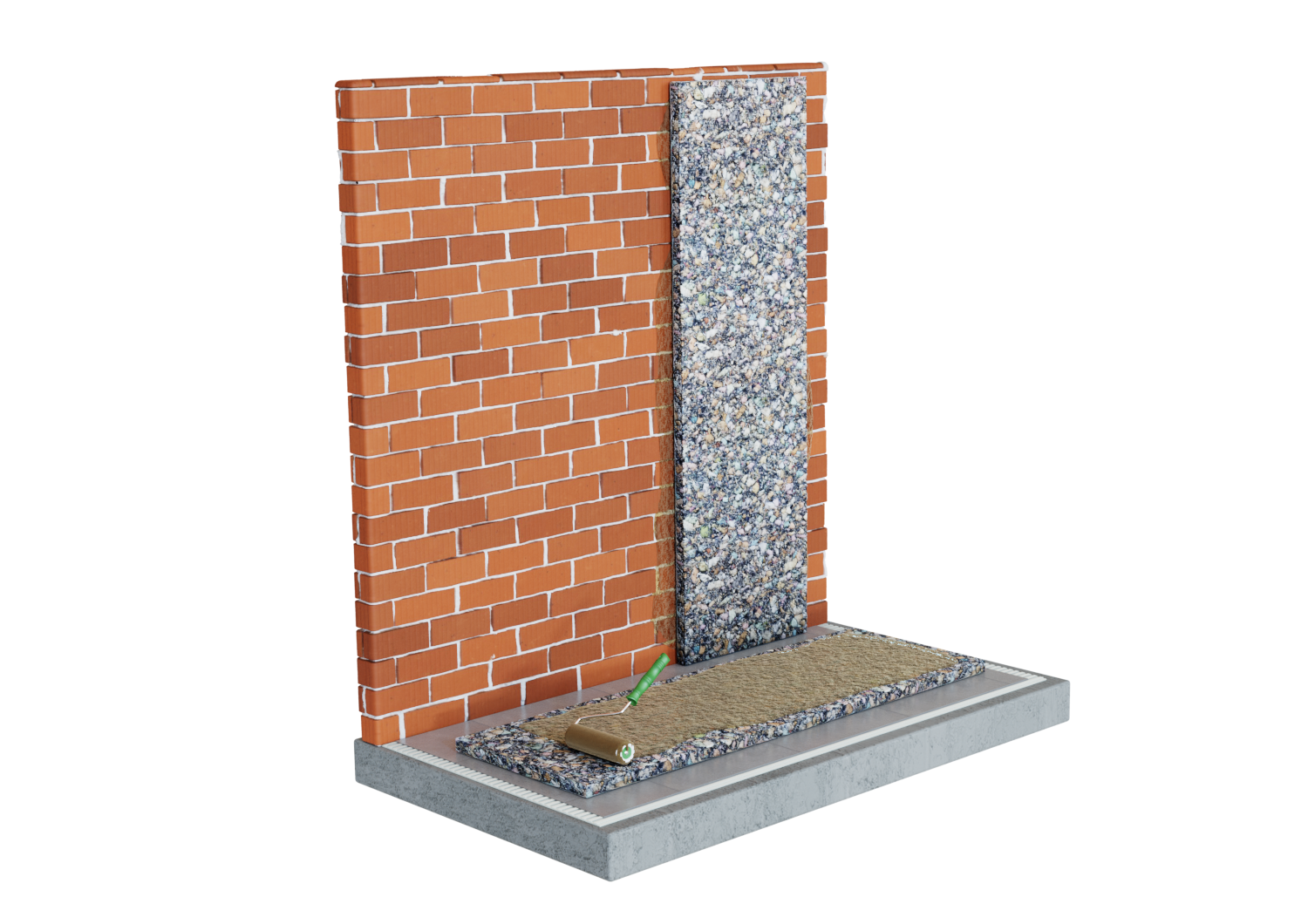 1 ud de panel Poliuretano GEOPANNEL MULTIAISLANTE Espesor 80mm 2x1.2m R=2.286 - 2