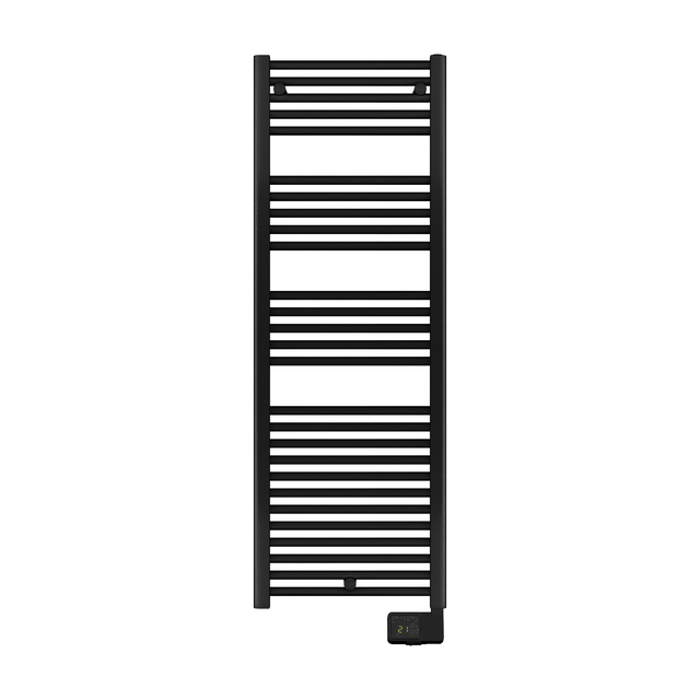 Sèche-serviettes électrique à inertie fluide Kaltar II EQUATION 750W droit noir