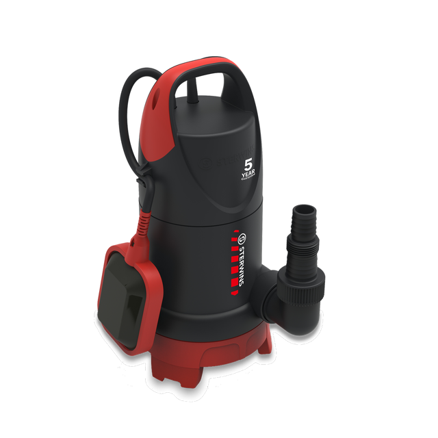 Bomba submersível 500 W 11000 l/h Sterwins 2 em 1 500CDW-3