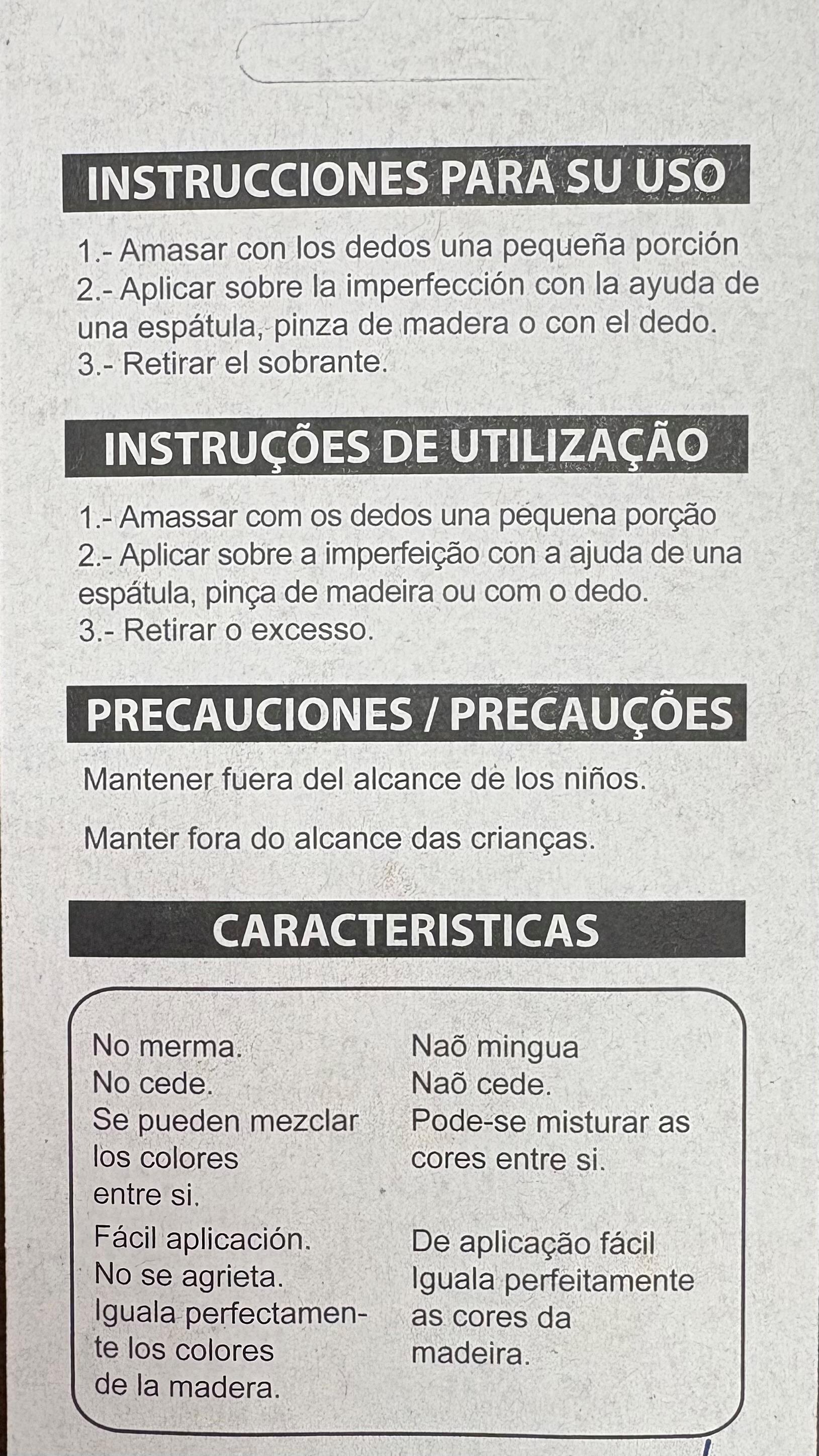 CERA PARA LA MADERA PROMADE 80GR ROBLE - 3