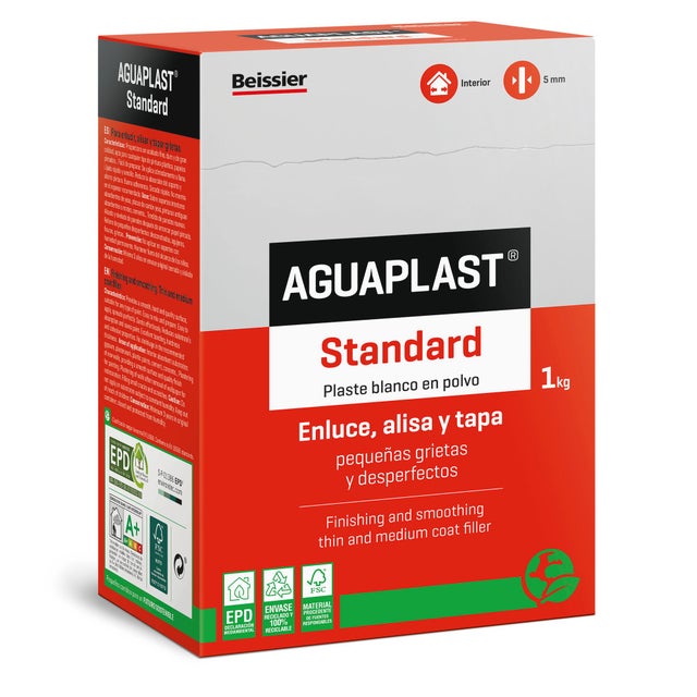 Aguaplast Standard en polvo 1kg