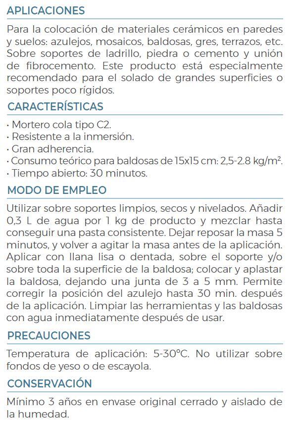 Cimento cola flex beissier 2kg - 2