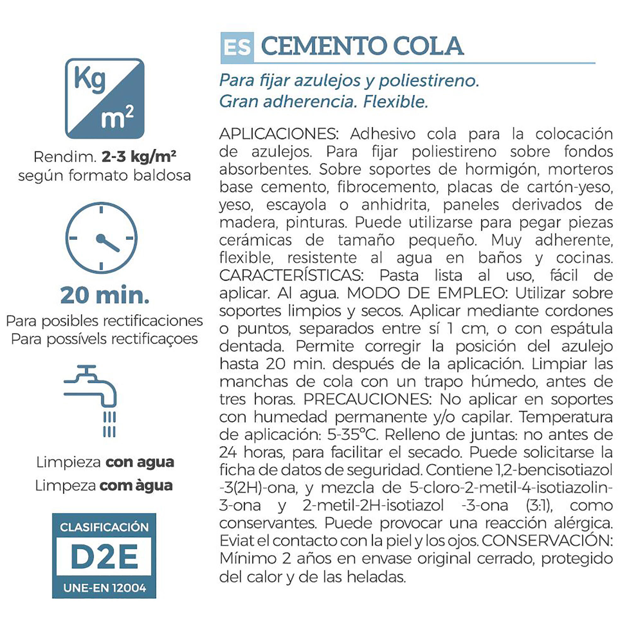 Cemento cola en pasta BEISSIER 1kg - 6