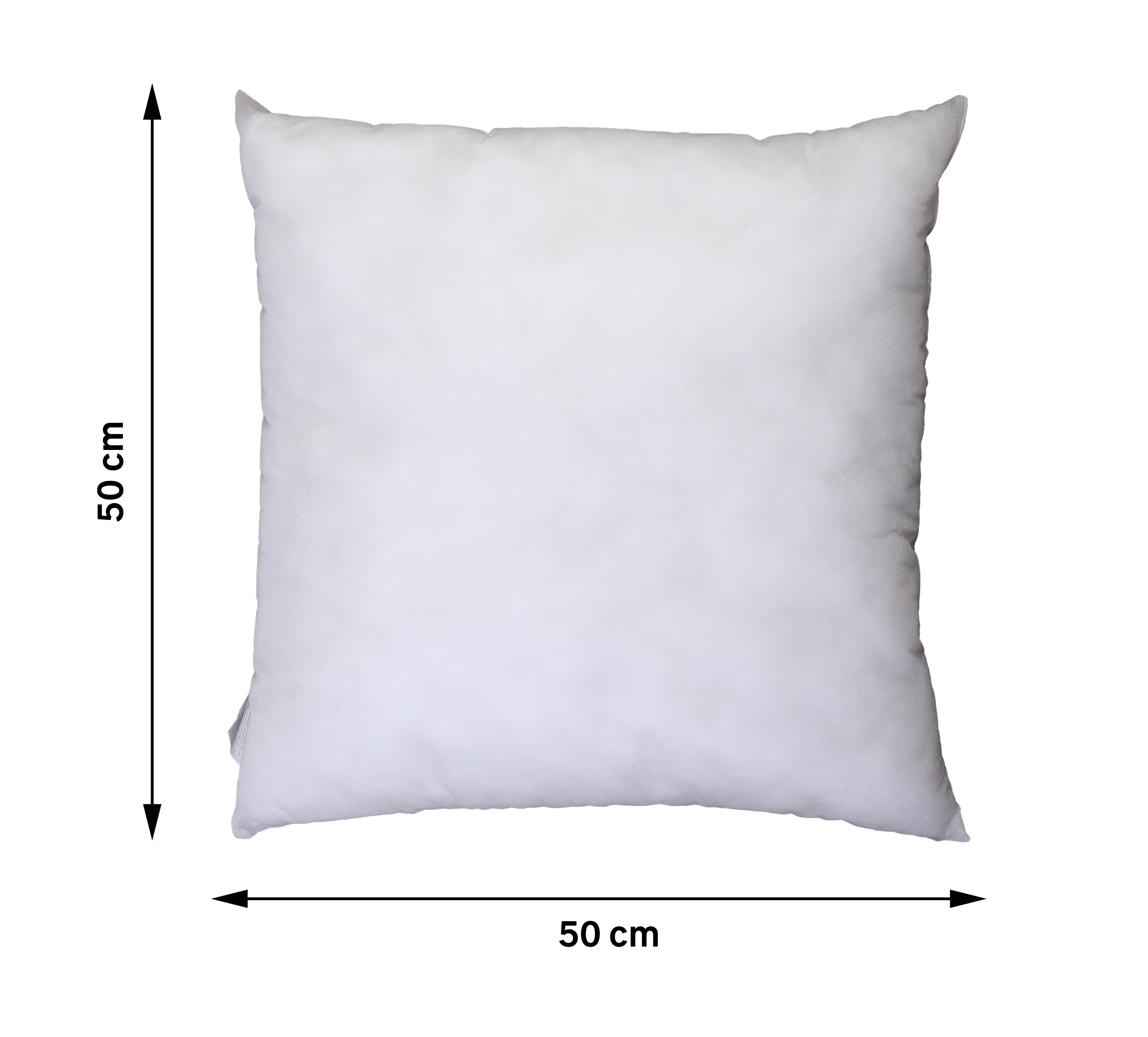 Coussin de rembourrage Evan, blanc l.50 x L.50 cm - 2