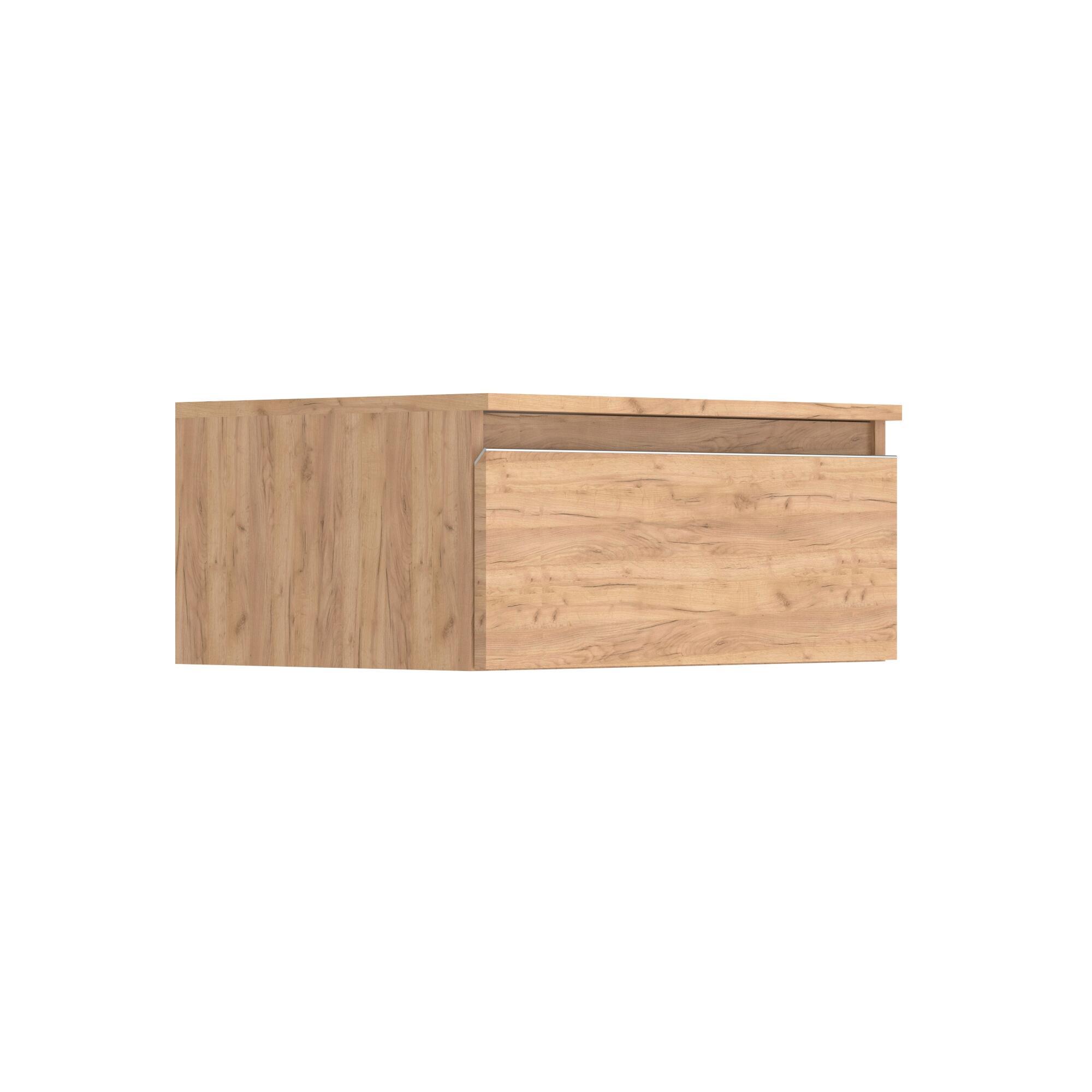 MUEBLE DE BAÑO MODULAR ATLANTIS MIEL 1 CAJON CON TAPA 60X45CM - 3