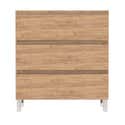 MUEBLE DE BAÑO MODULAR ATLANTIS MIEL 3 CAJONES 80X45CM - 4