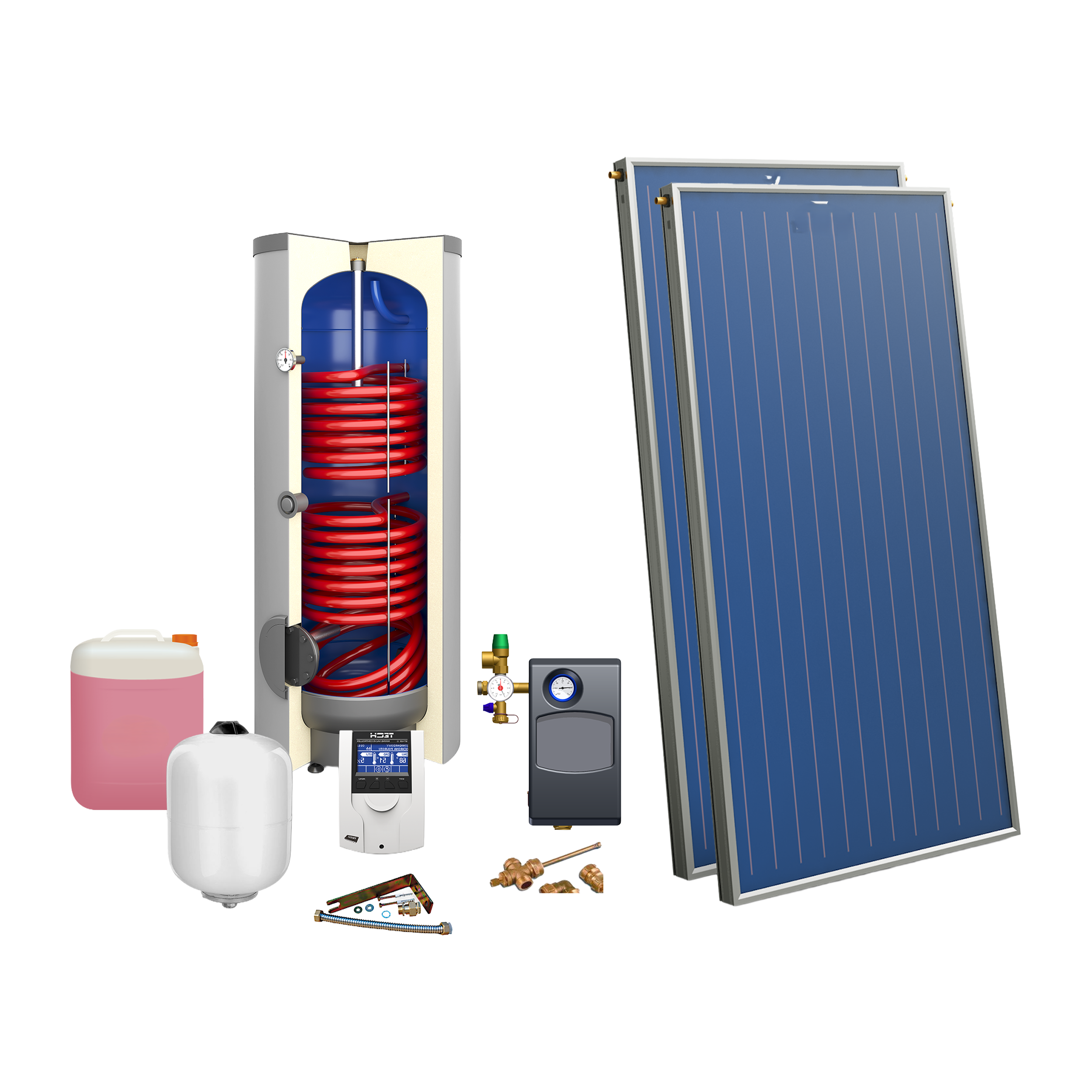 Zestaw solarny CWU KSG27 GT Galmet