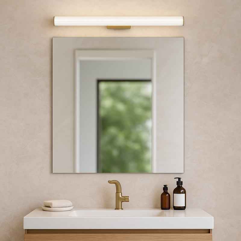 Kinkiet łazienkowy Linea 12W CCT IP44 61 cm złoty LIGHT PRESTIGE