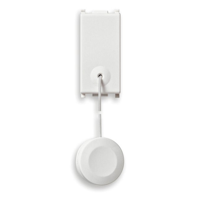Pulsante a tirante 1P NO 10A Plana VIMAR bianco