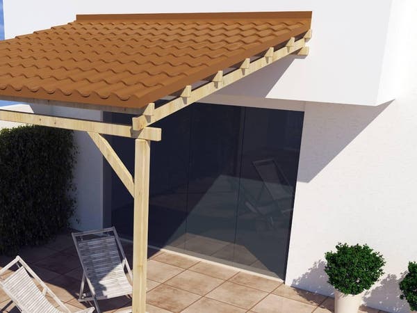 porches de madera modernos Obramat
